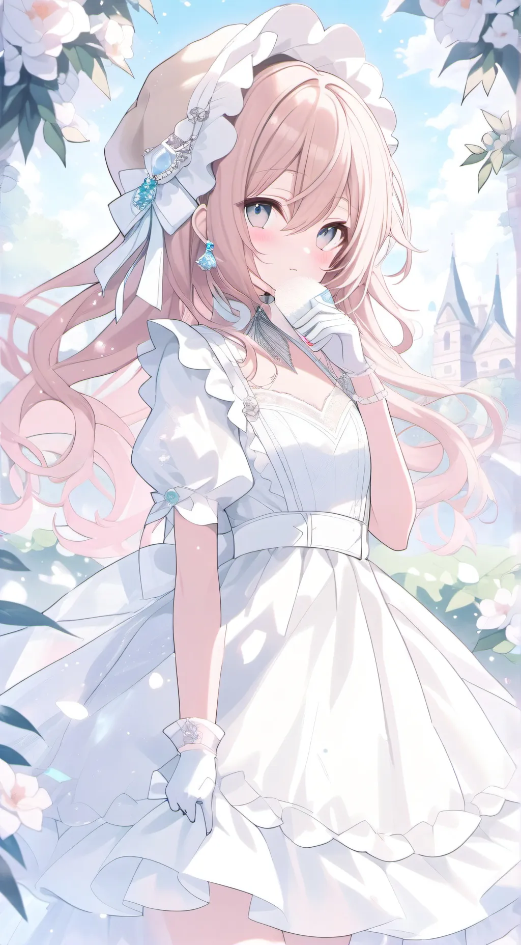 ai character: Maya ✨ 🎀 background