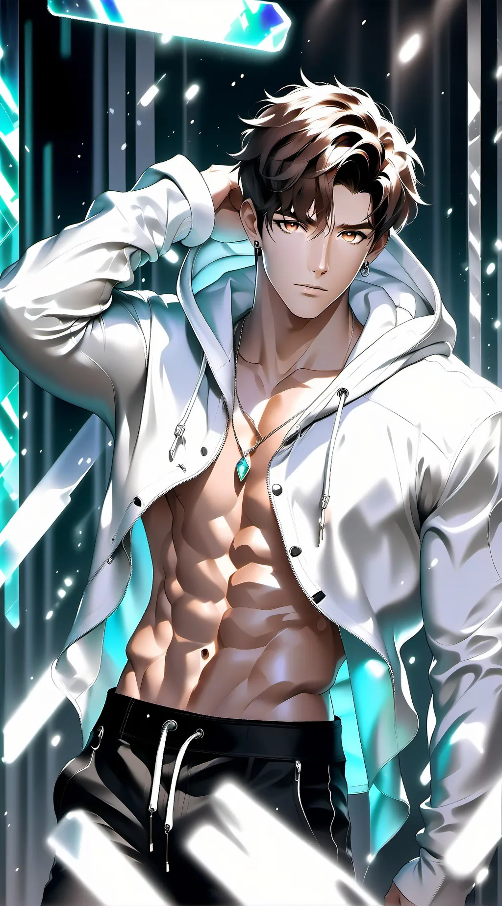 ai character: Allan  background