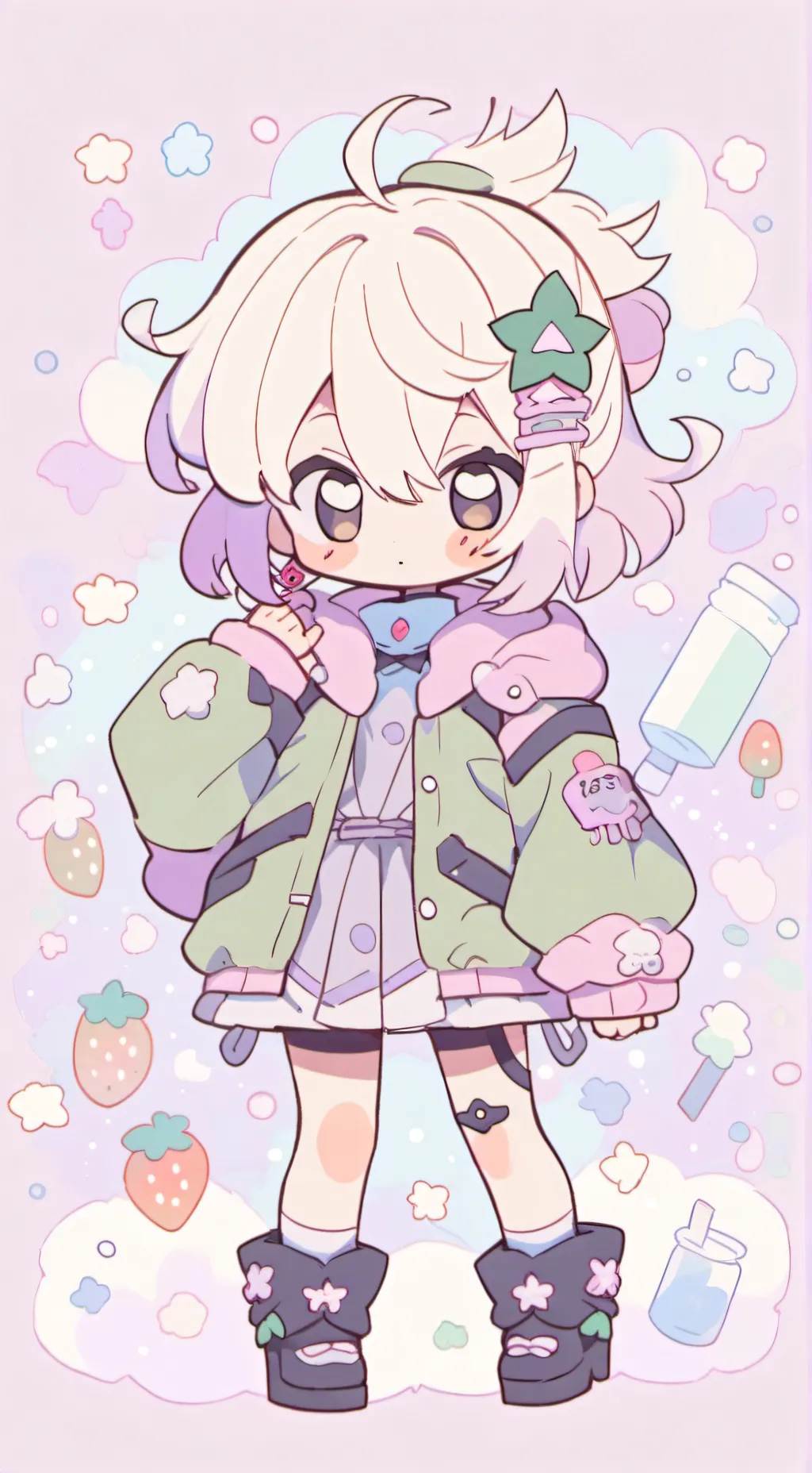 ai character: New kid to class background