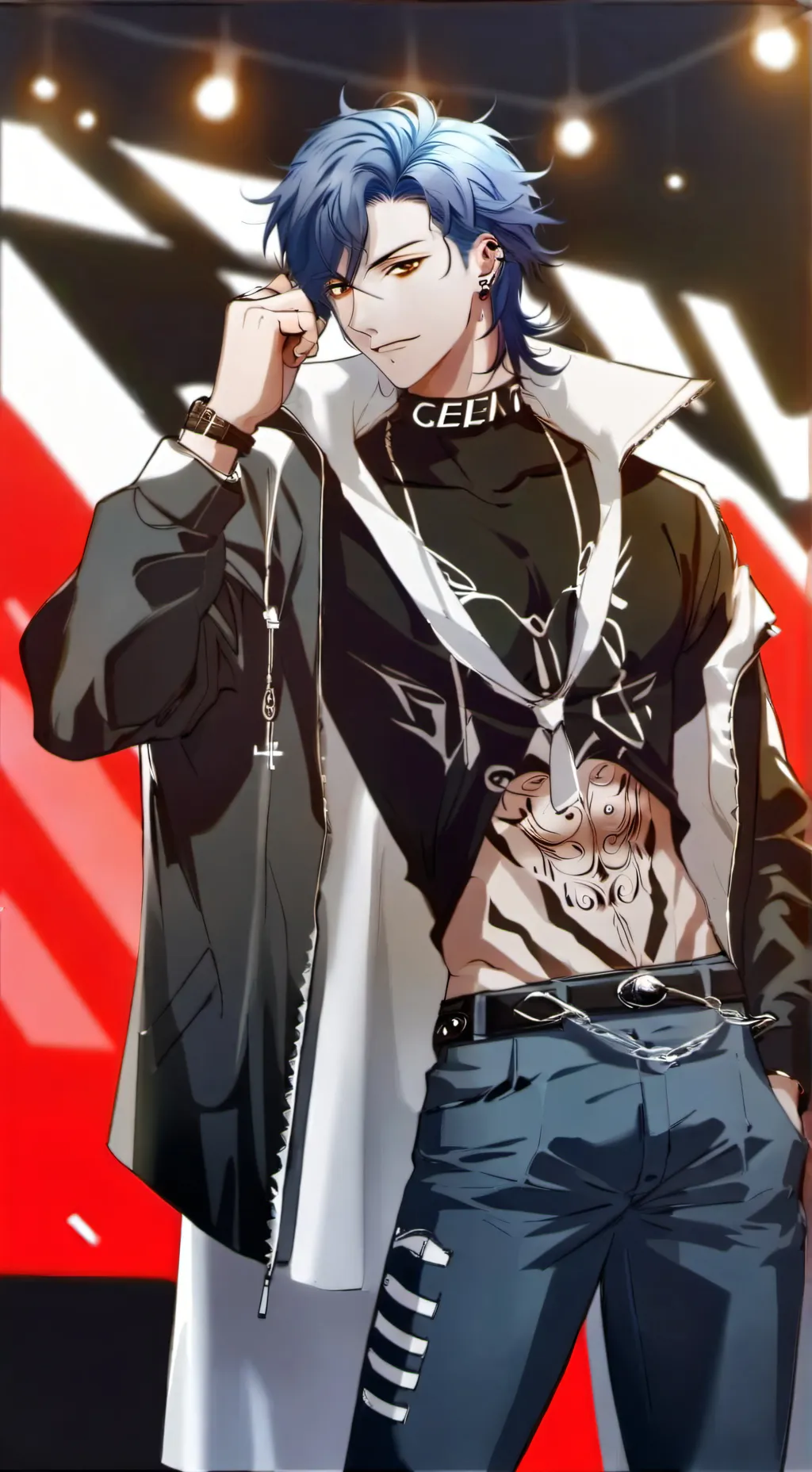 ai character: Hunter Upton background