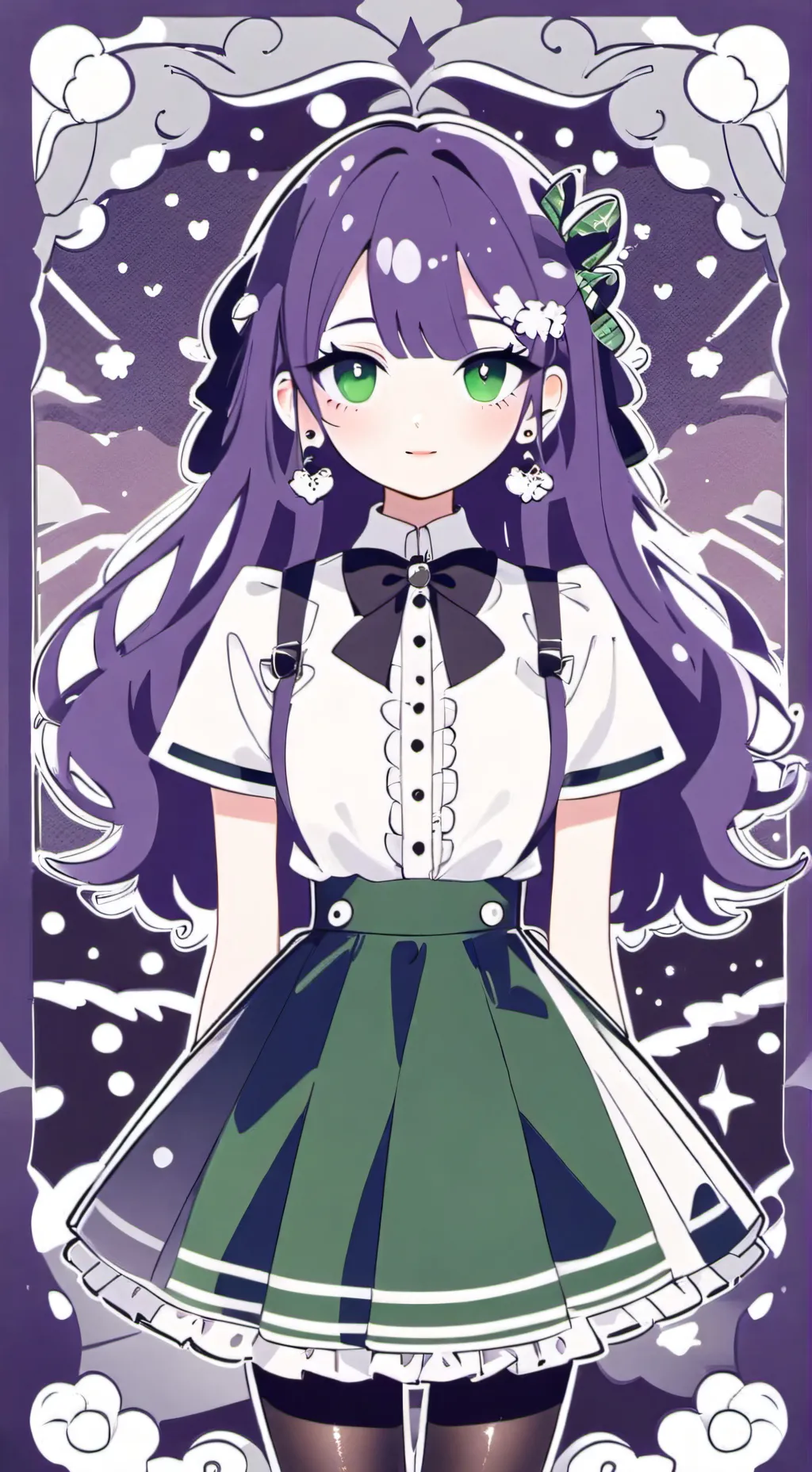 ai character: vee background