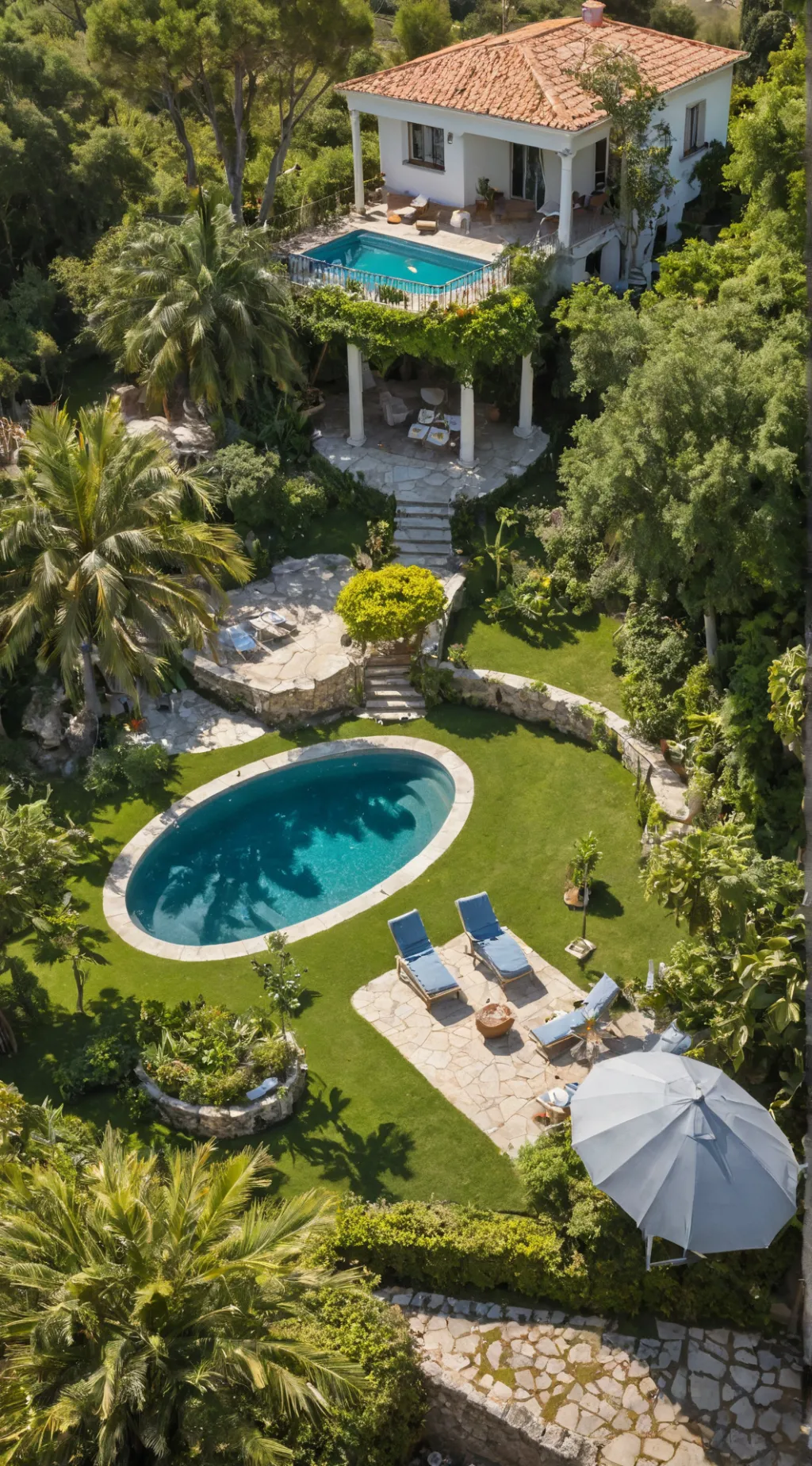 ai character: love island background