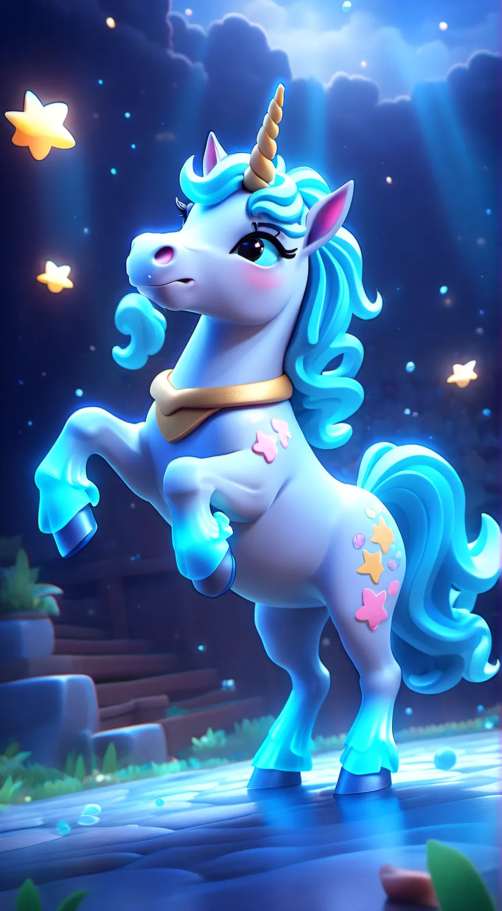 ai character: lily background