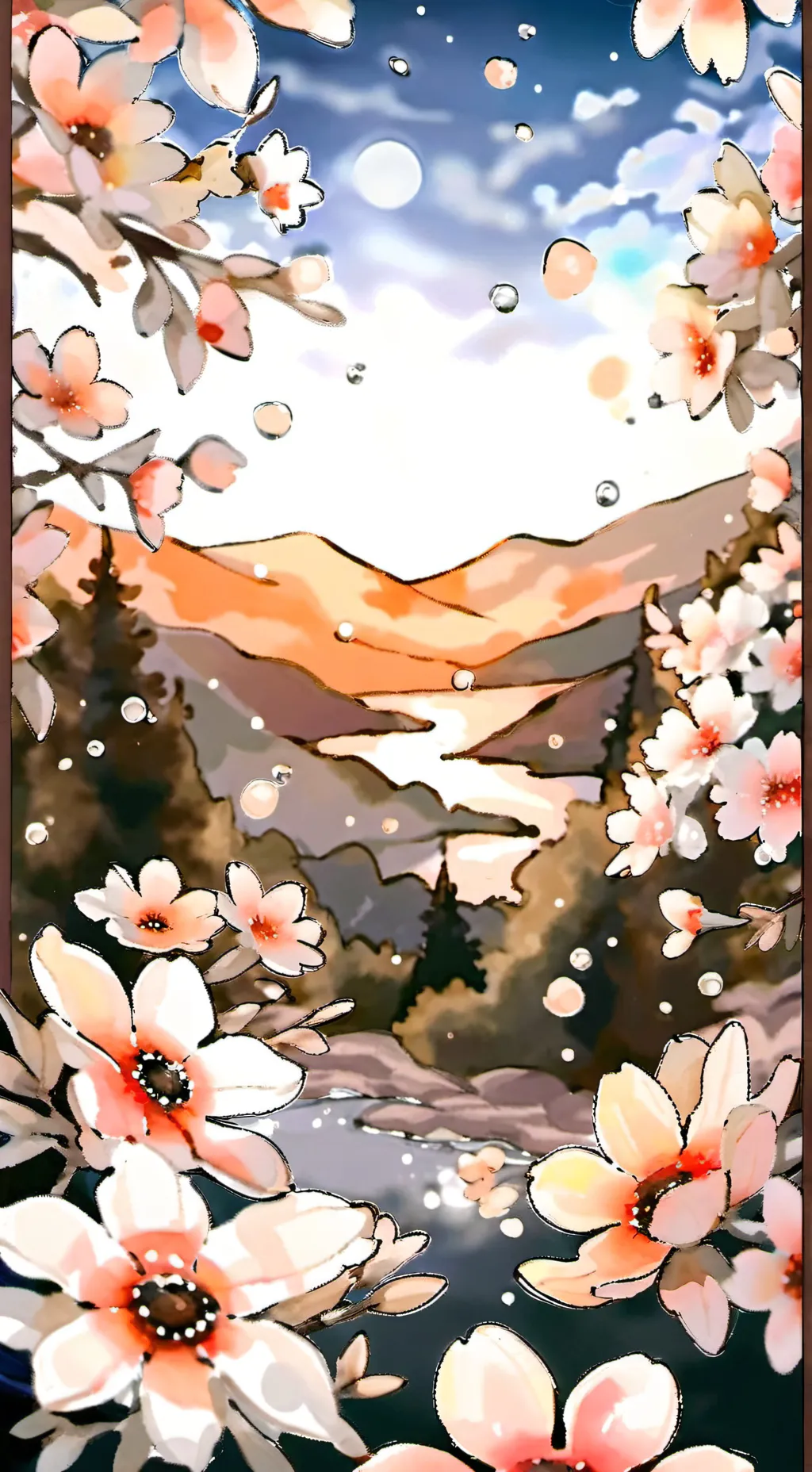 ai character: MOONBERRY! background