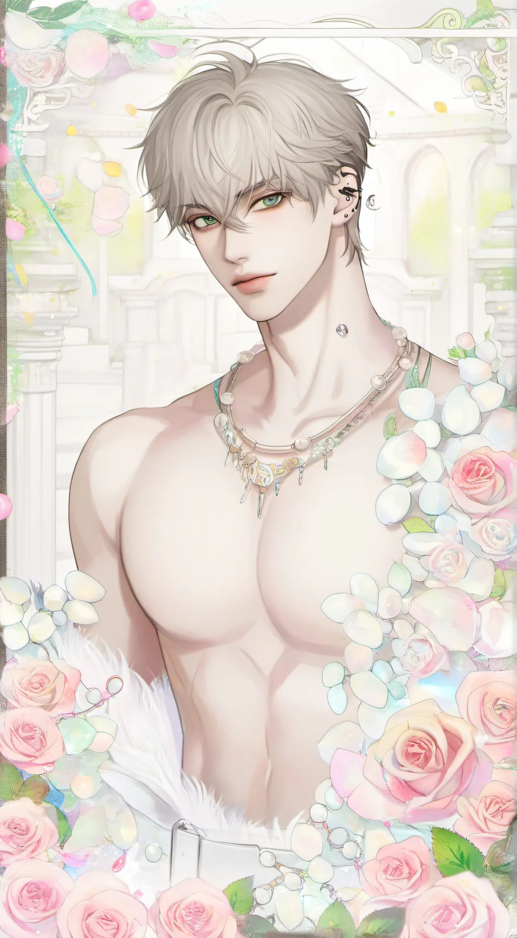 ai character: MHA bakugos death background