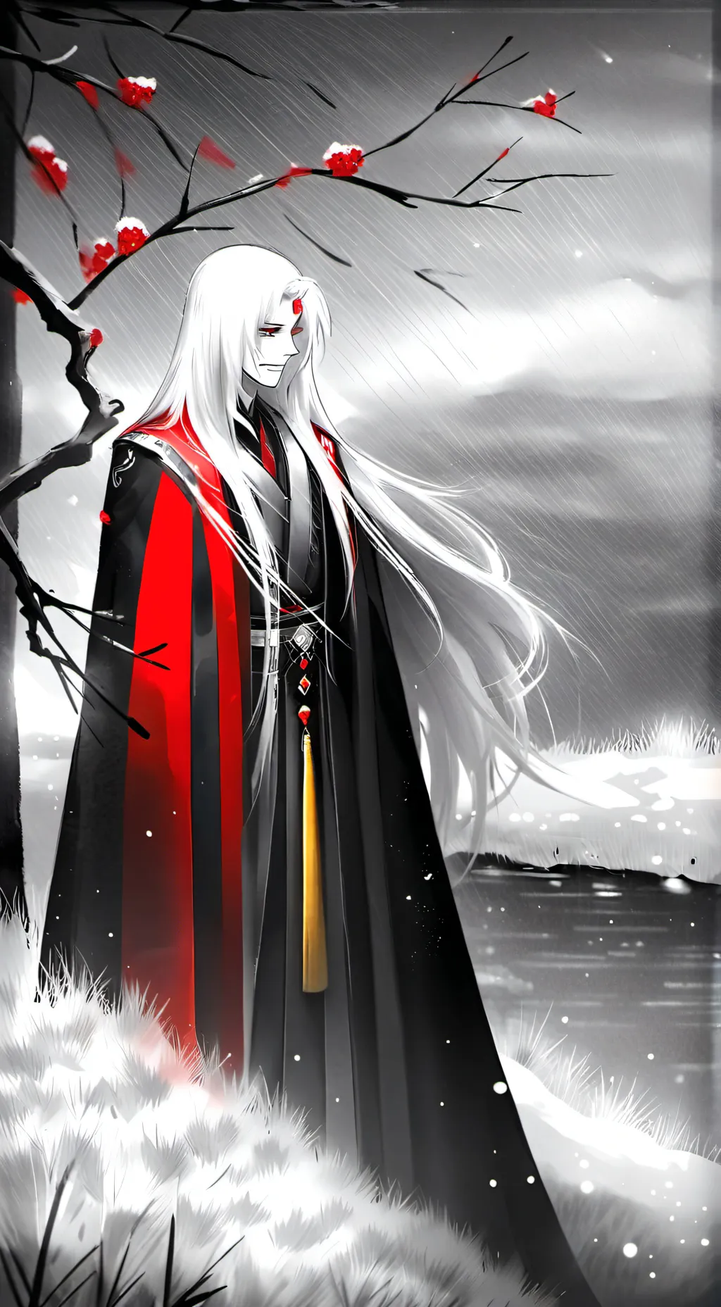 ai character: tomoe  background