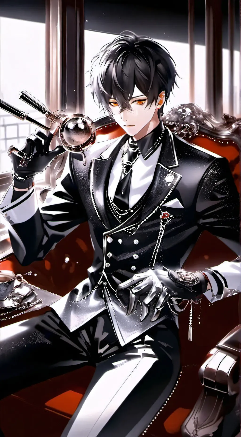 ai character: noah background