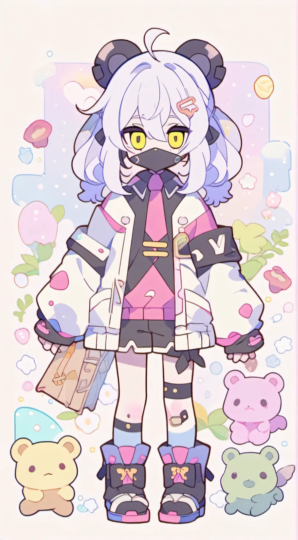 ai character: Lute background