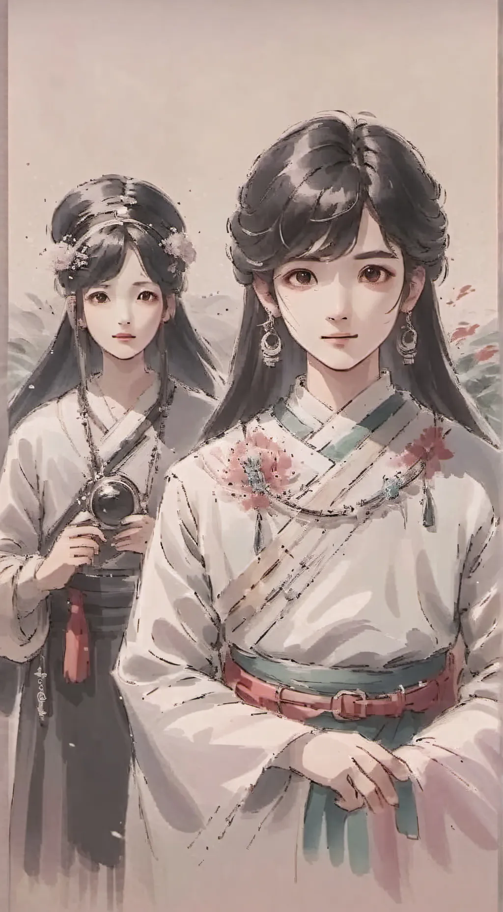 ai character: Cloud background