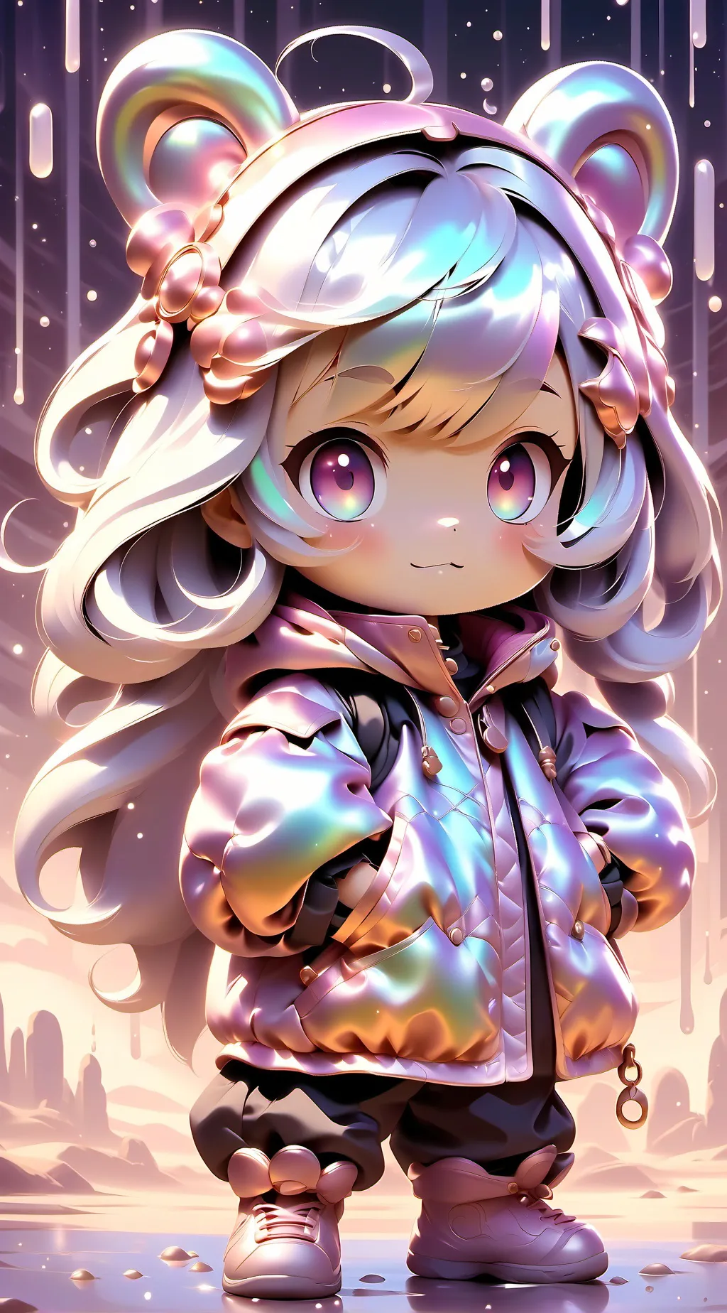 ai character: sprunki hate gray. background