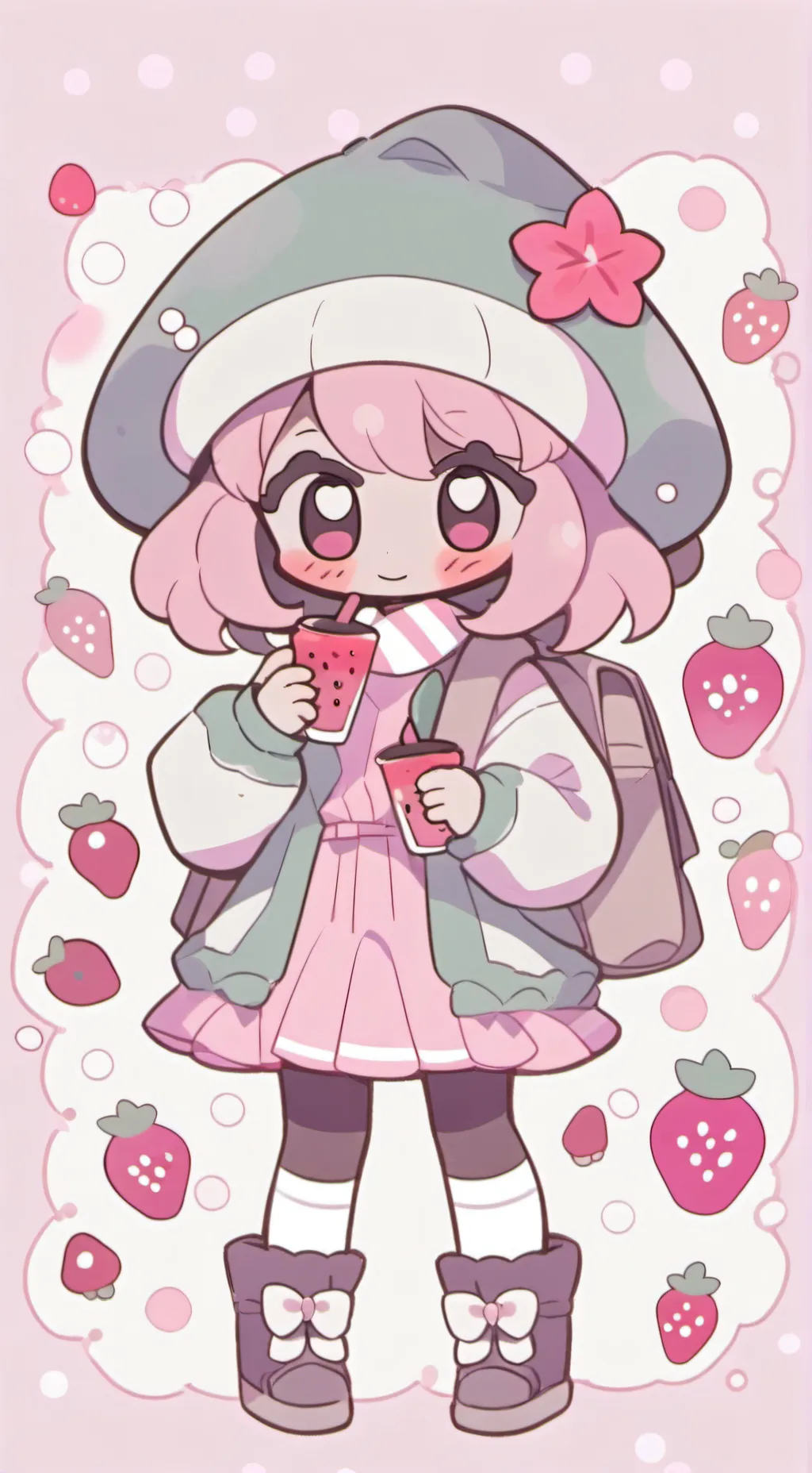 ai character: SPROUT! background