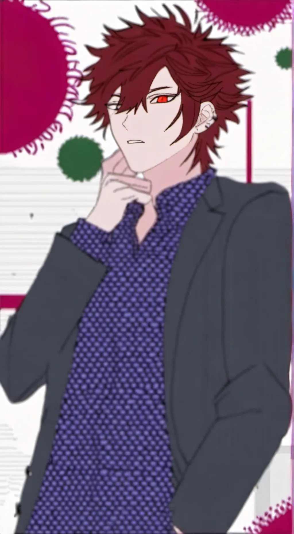 ai character: axel background