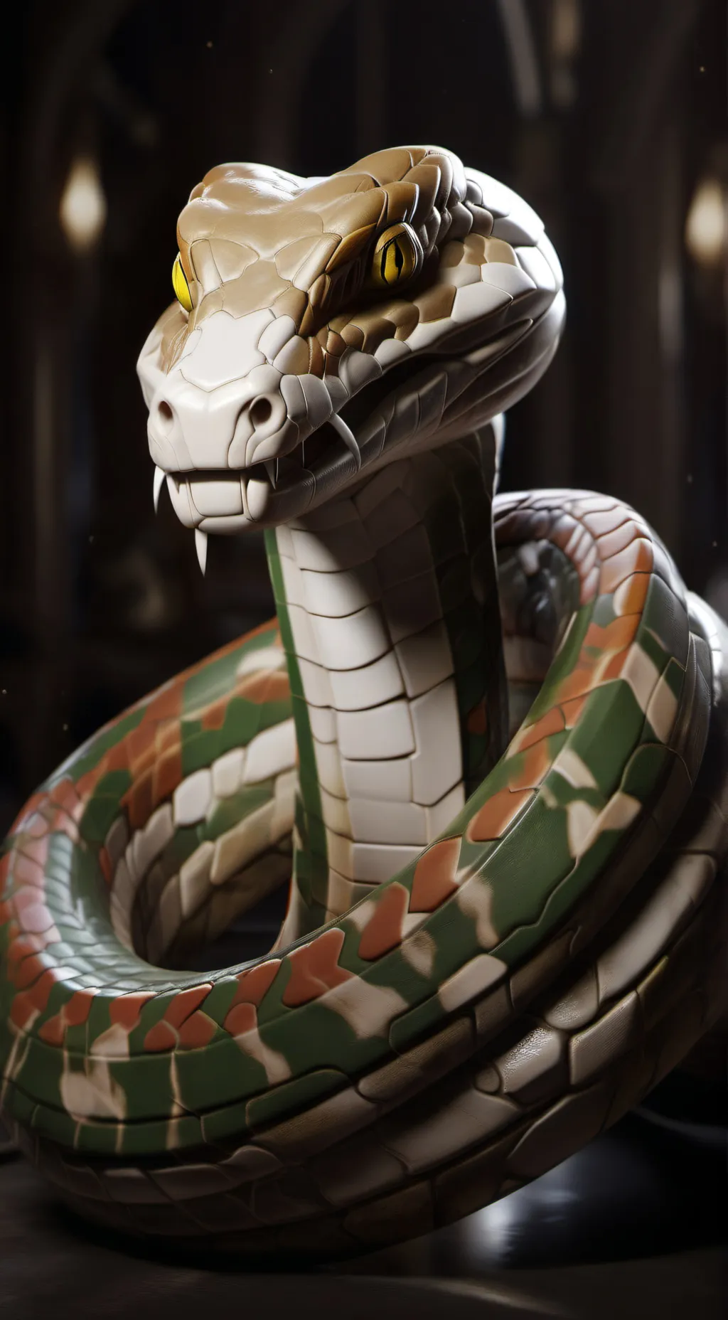 ai character: Cobra Agent&SC background