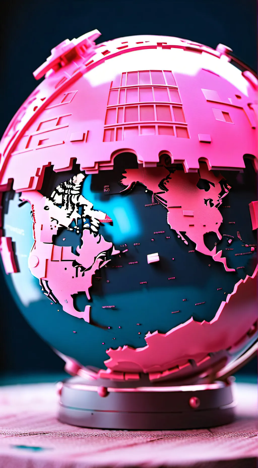 ai character: Britain x America background