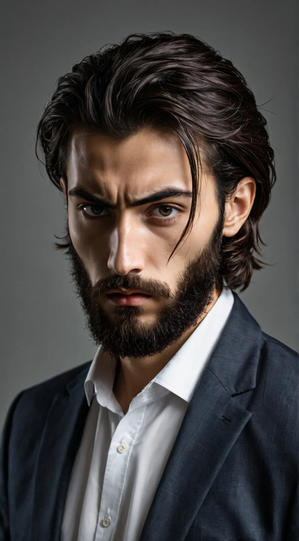 ai character: SAPIK DAVE  background