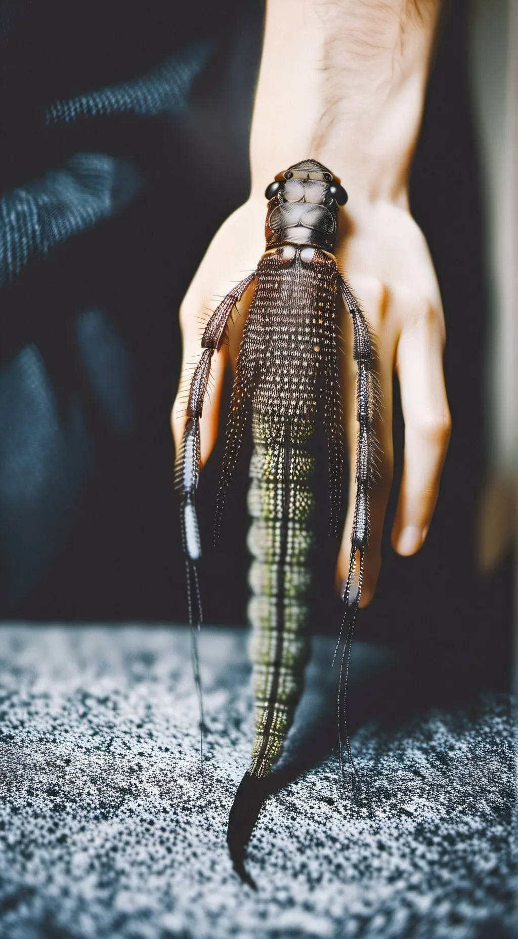 ai character: DW parasite? background