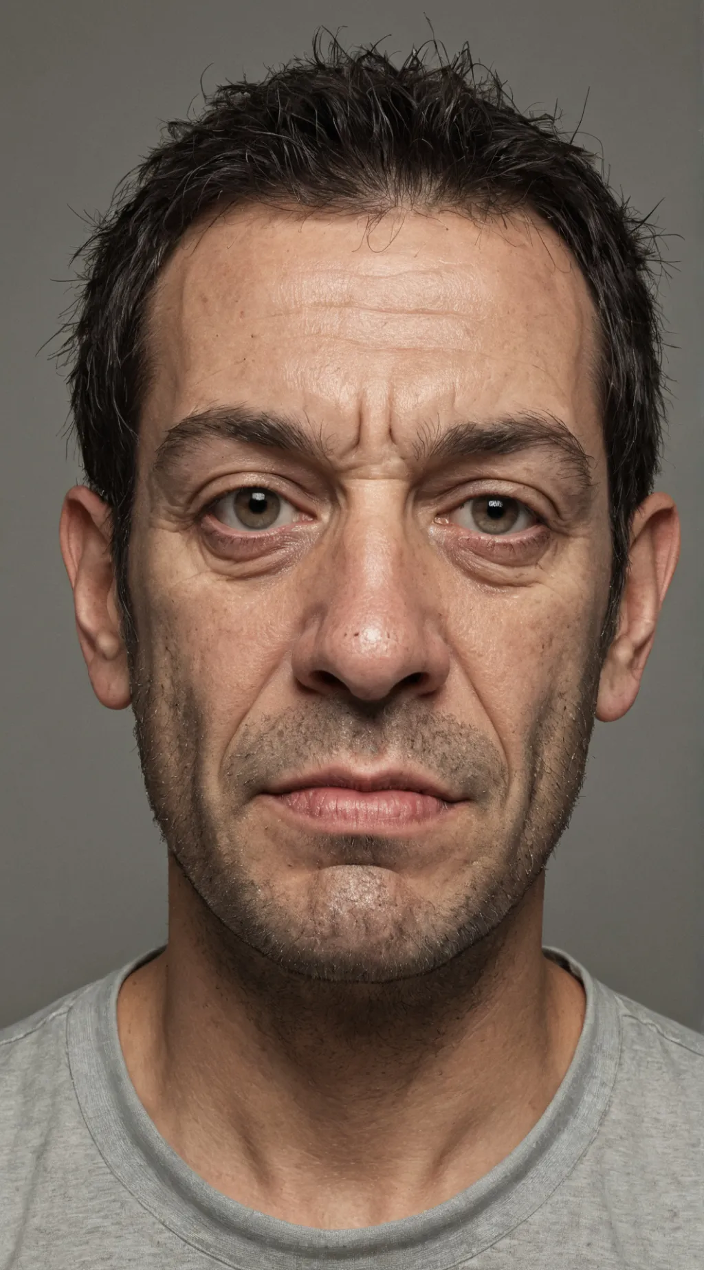 ai character: ugly guy background