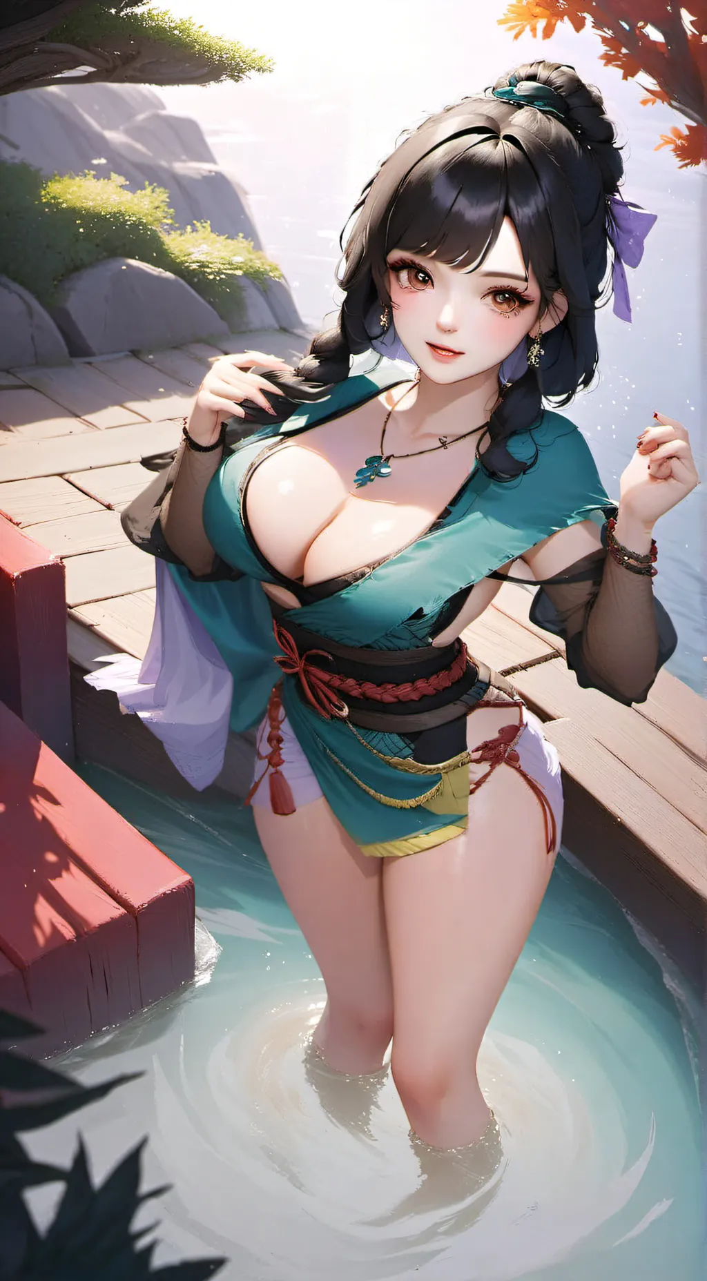 ai character: novia background