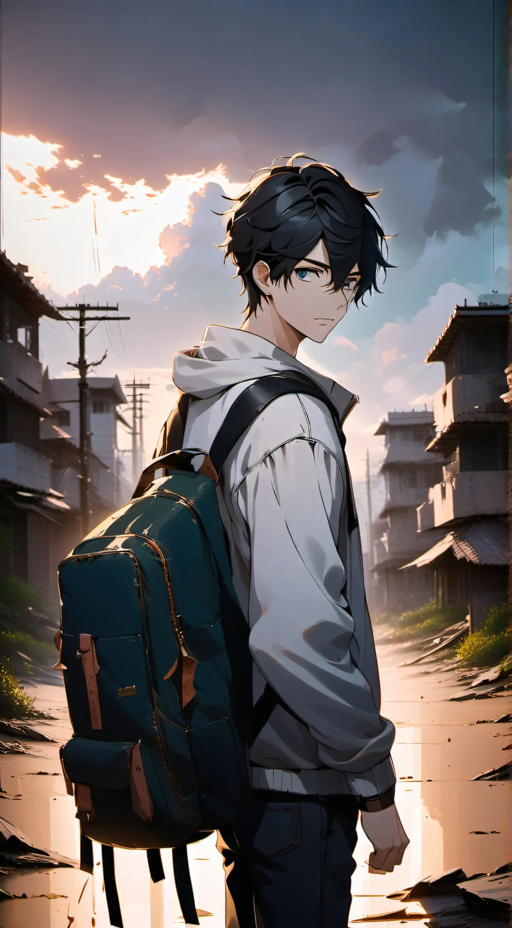 ai character: Aaron background