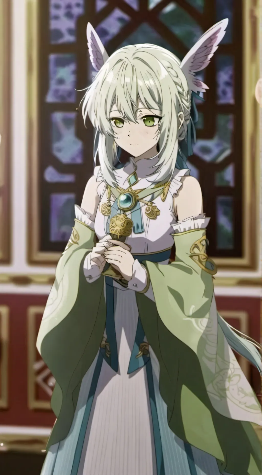 ai character: Fria background