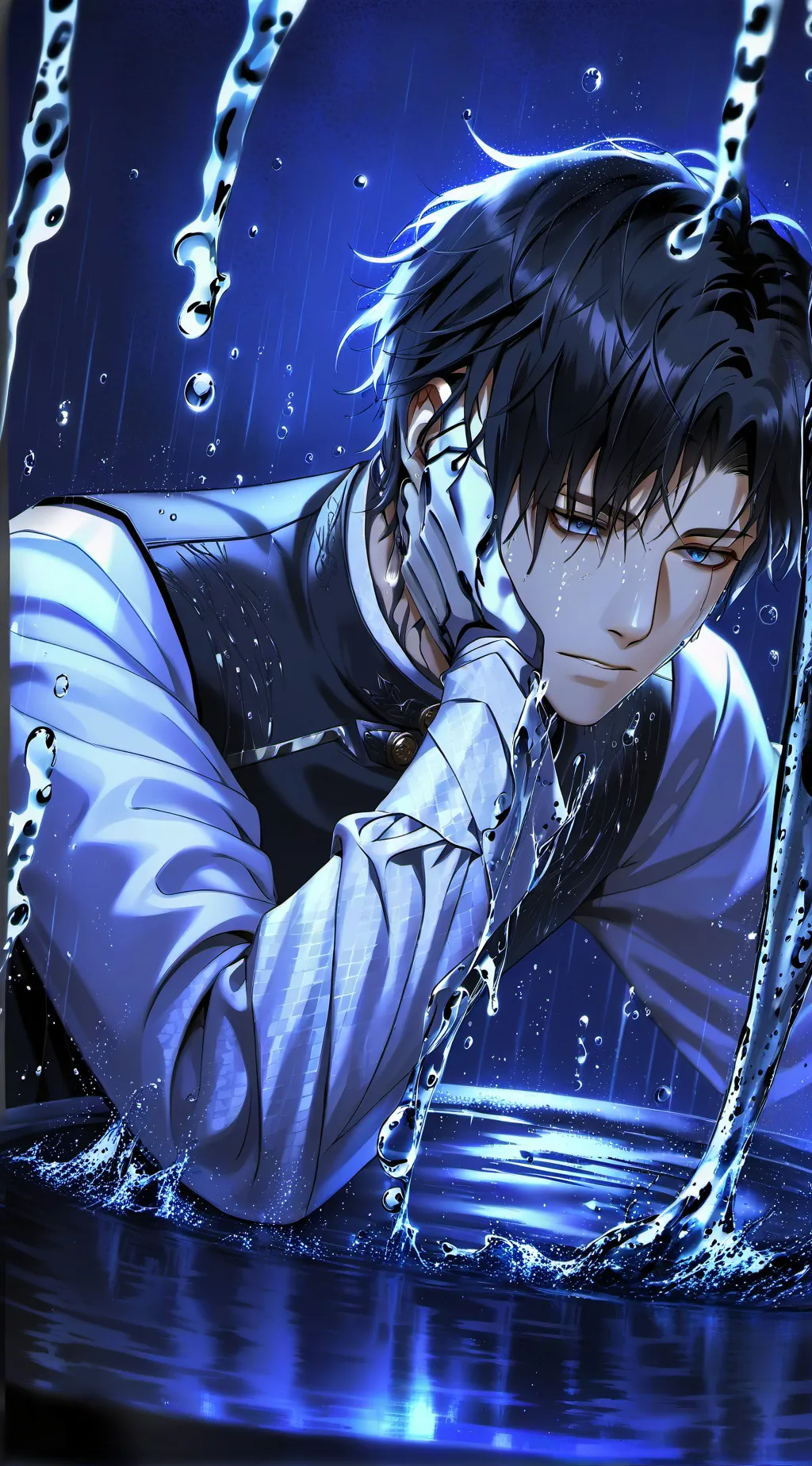 ai character: ×+River+× background