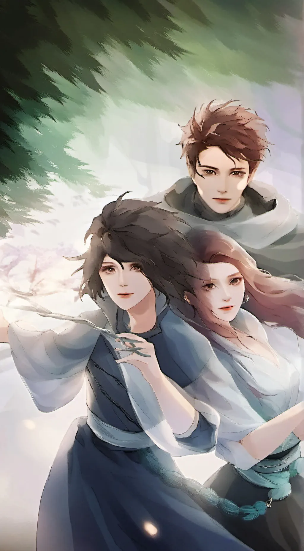 ai character: Are you ok?  background