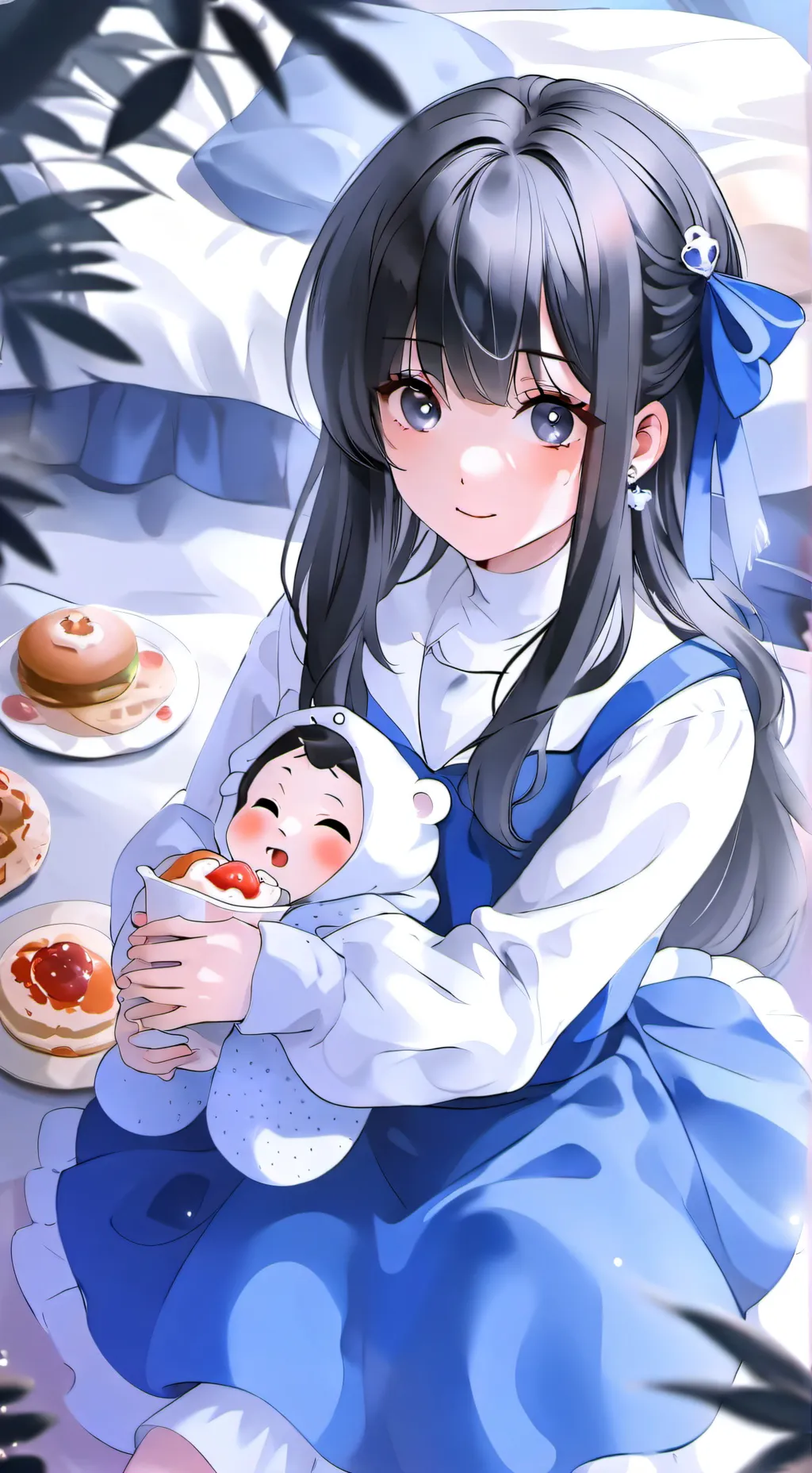 ai character: Your little sister background