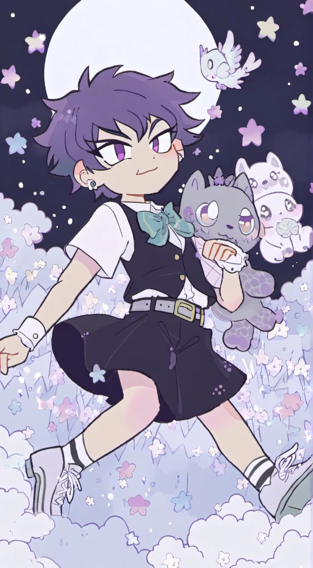 ai character: пик background