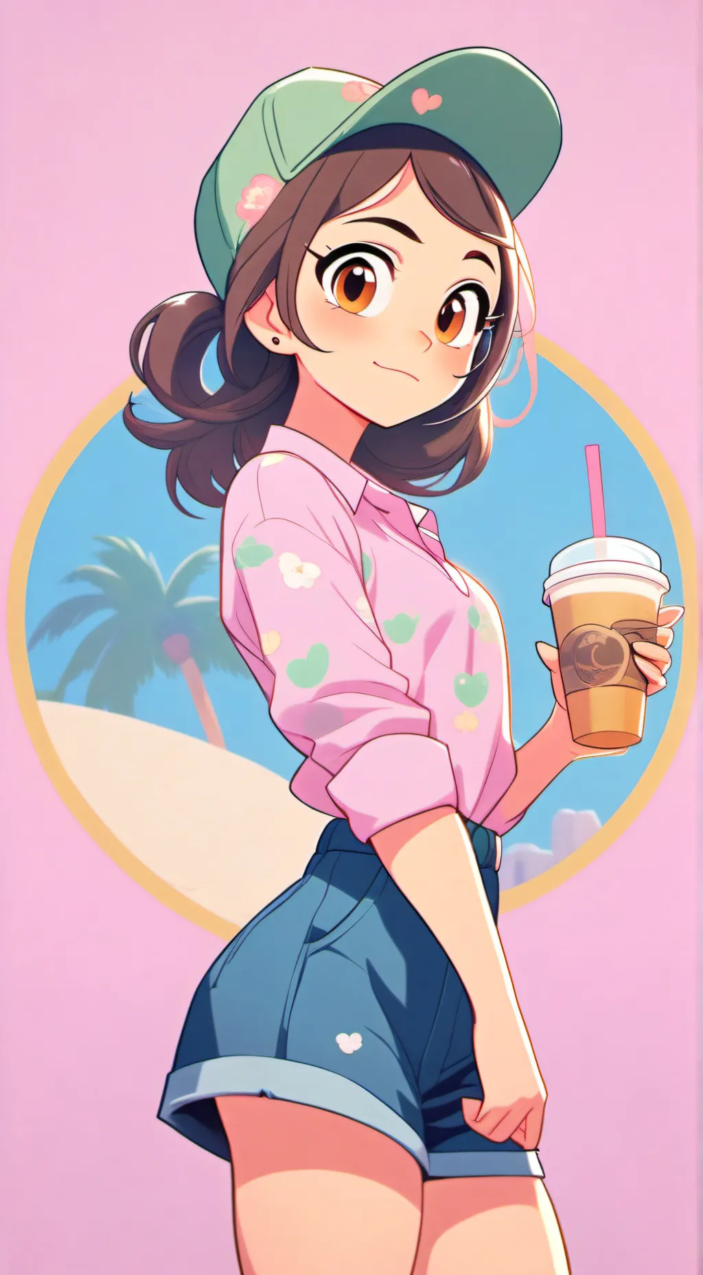 ai character: Uraraka background