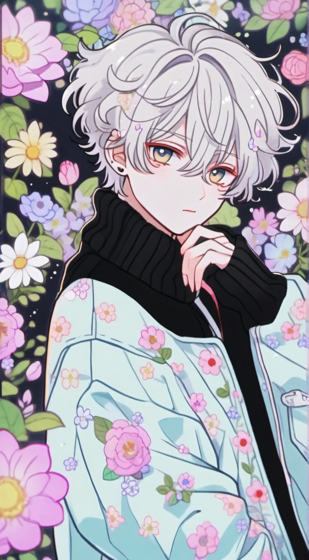 ai character: Сато background