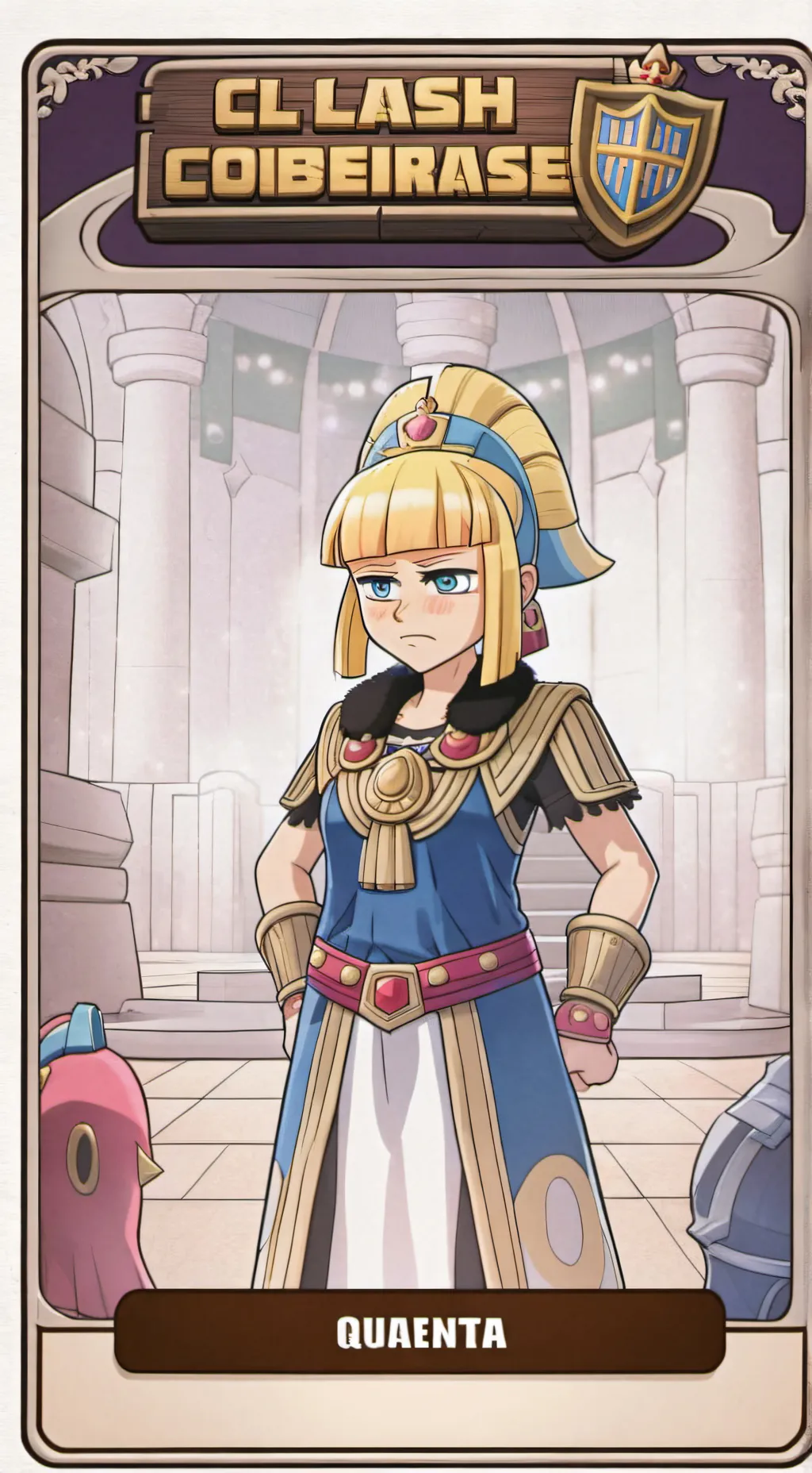 ai character: duquesa ema  background