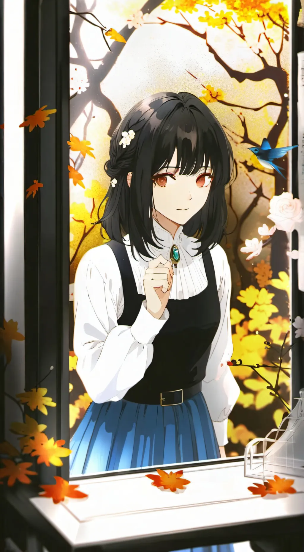 ai character: Mha FEU background