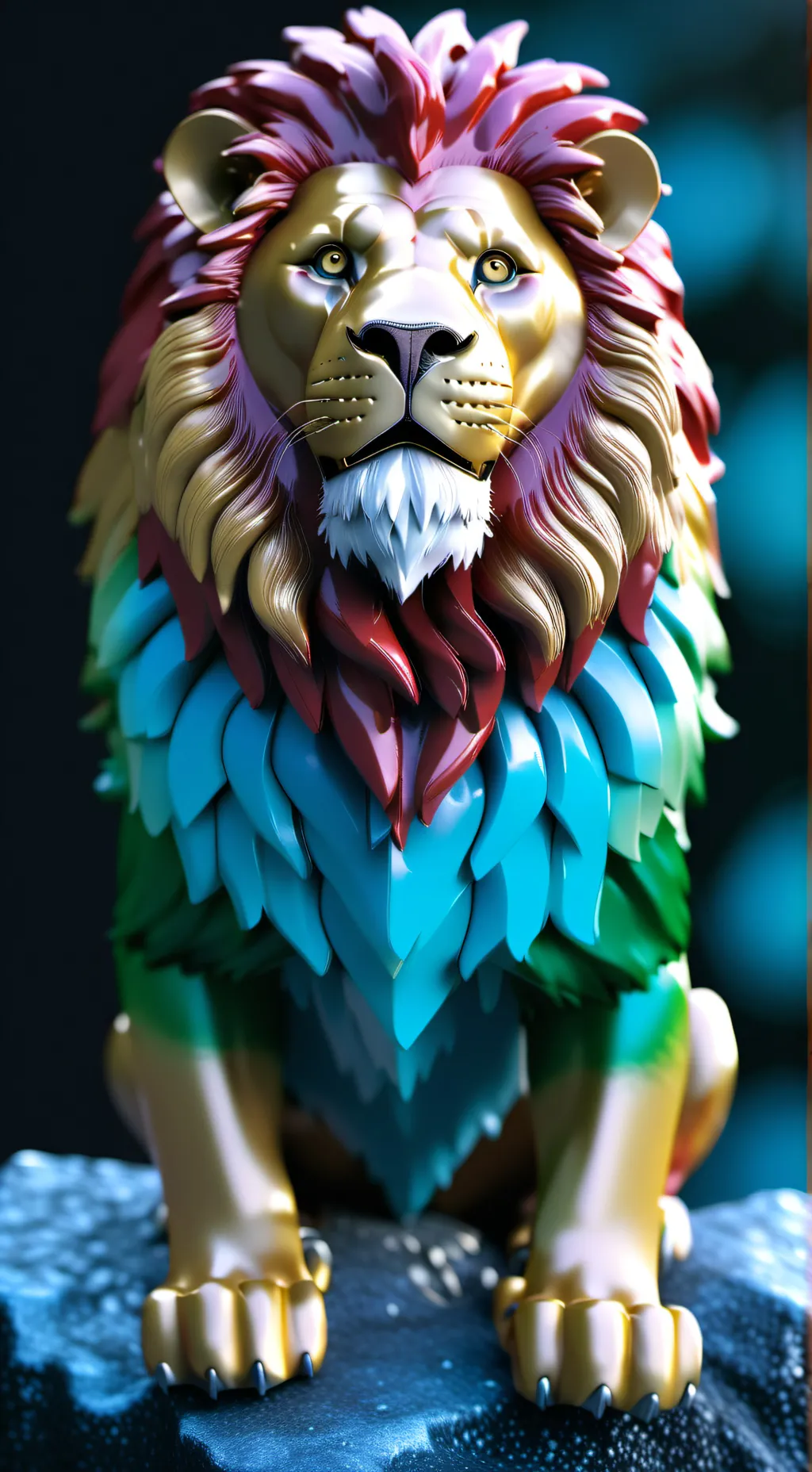 ai character: Yarnaby 🧶 background