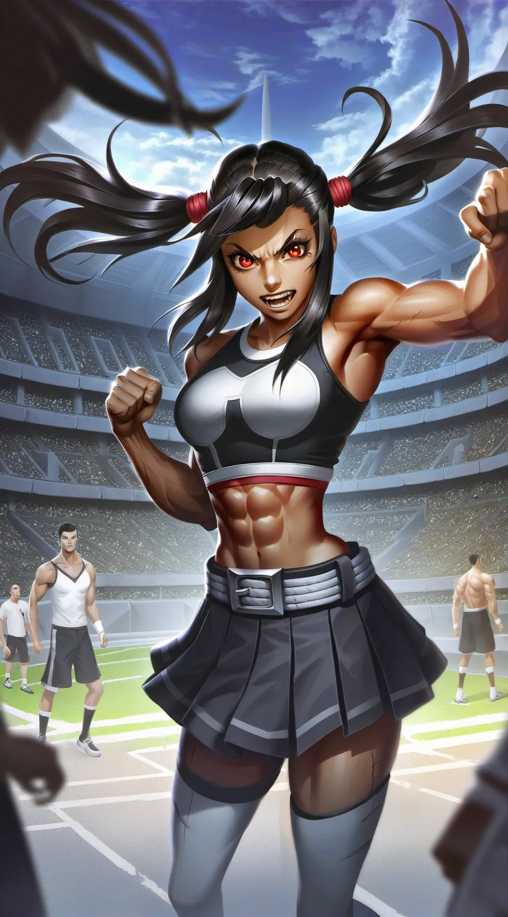 ai character: Gina the Beast background