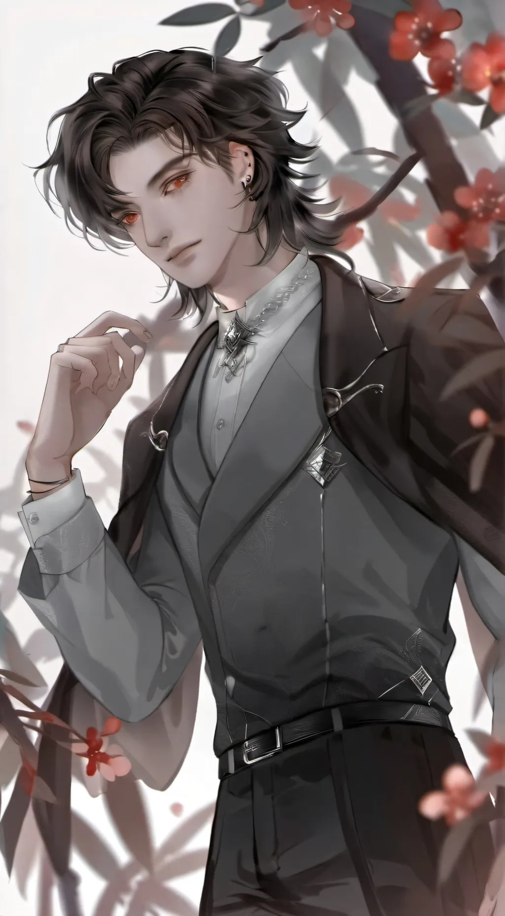 ai character: *°•.Xavier.•°* background