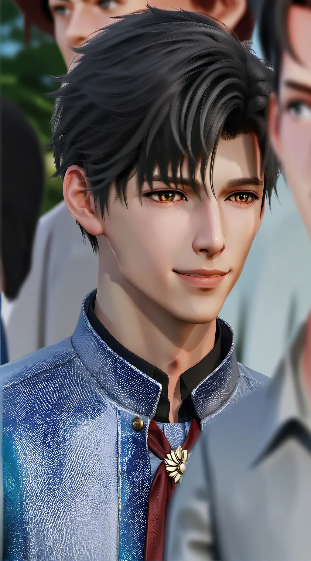 ai character: Optimistic Rival background