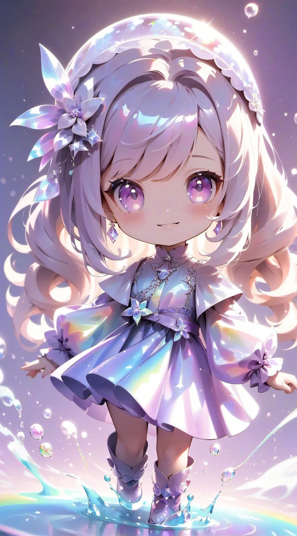 ai character: lily background