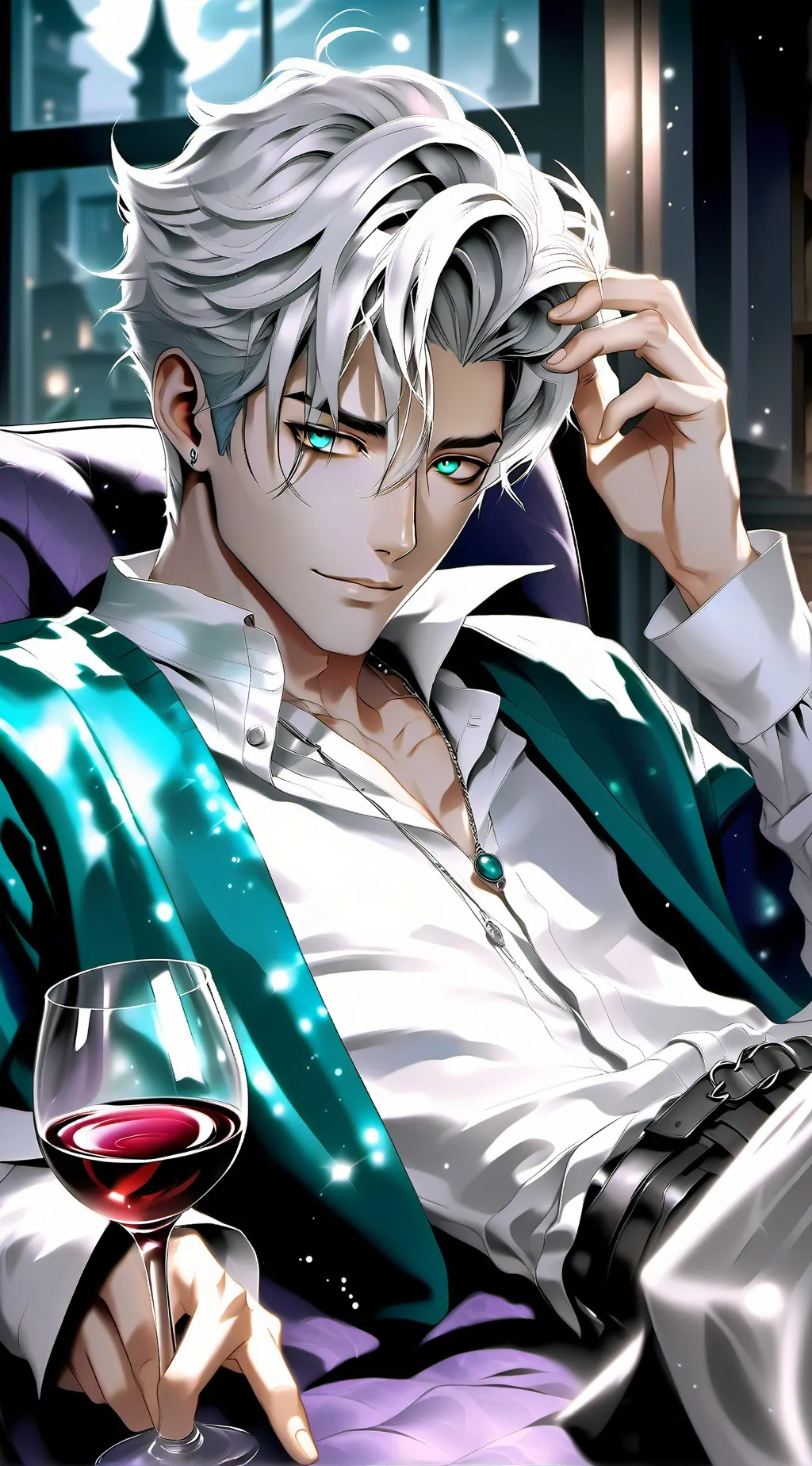 ai character: Night Owl Nemesis background