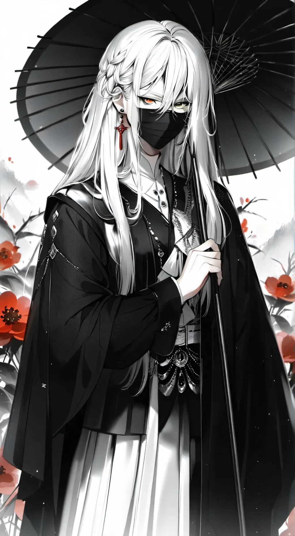 ai character: Mi-na background