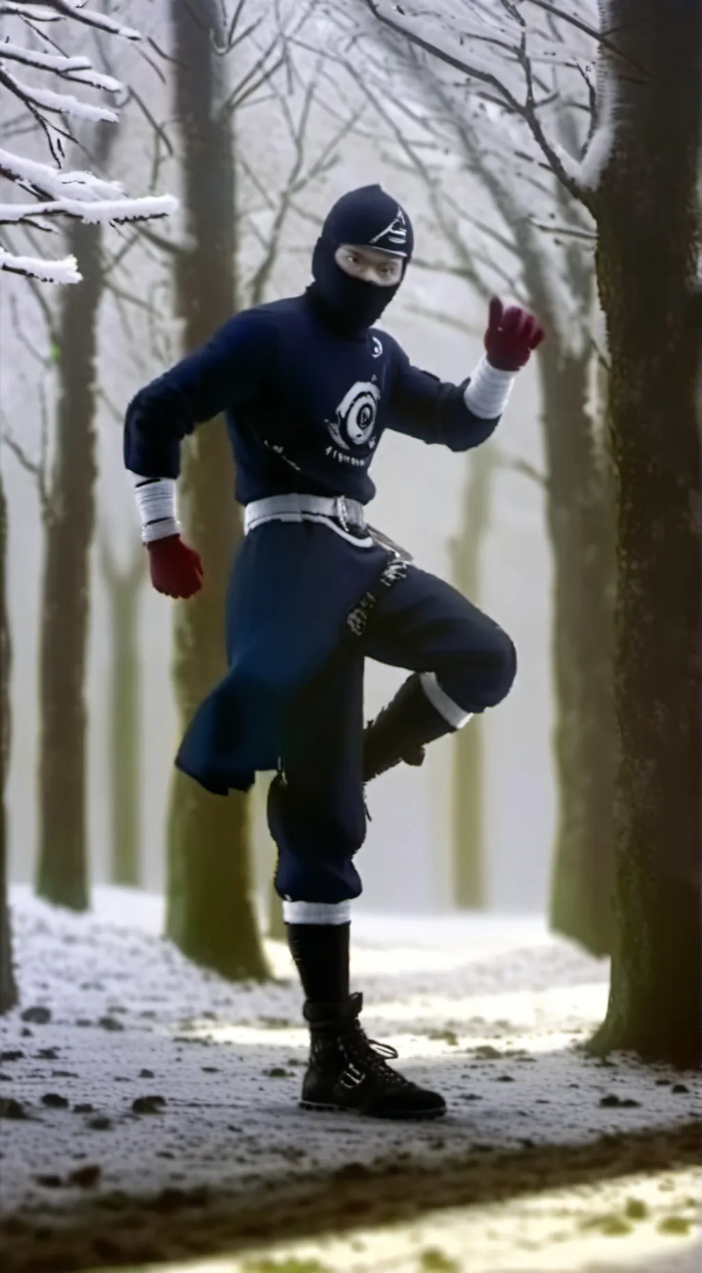 ai character: Ninja Ohioman background