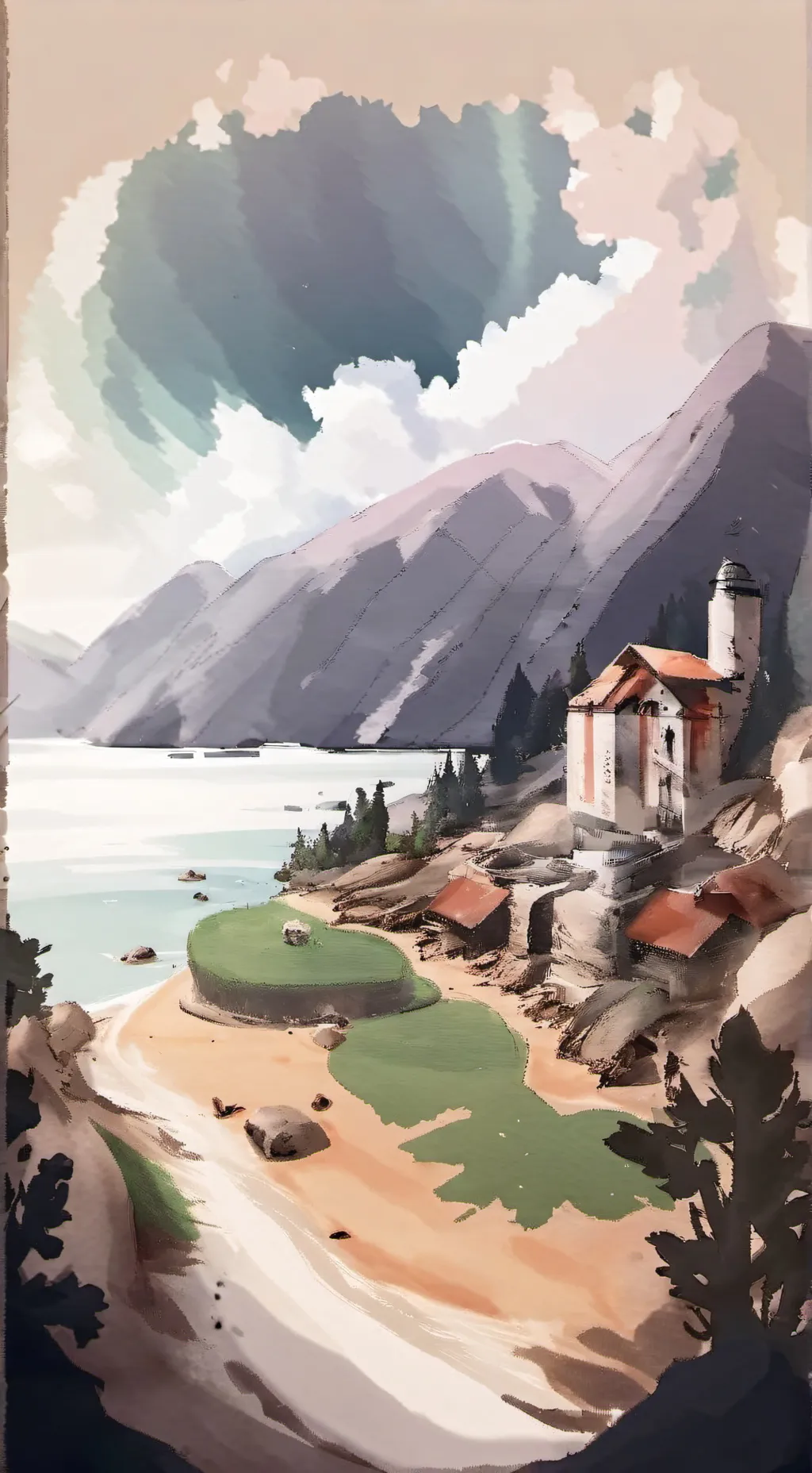 ai character: random generator background