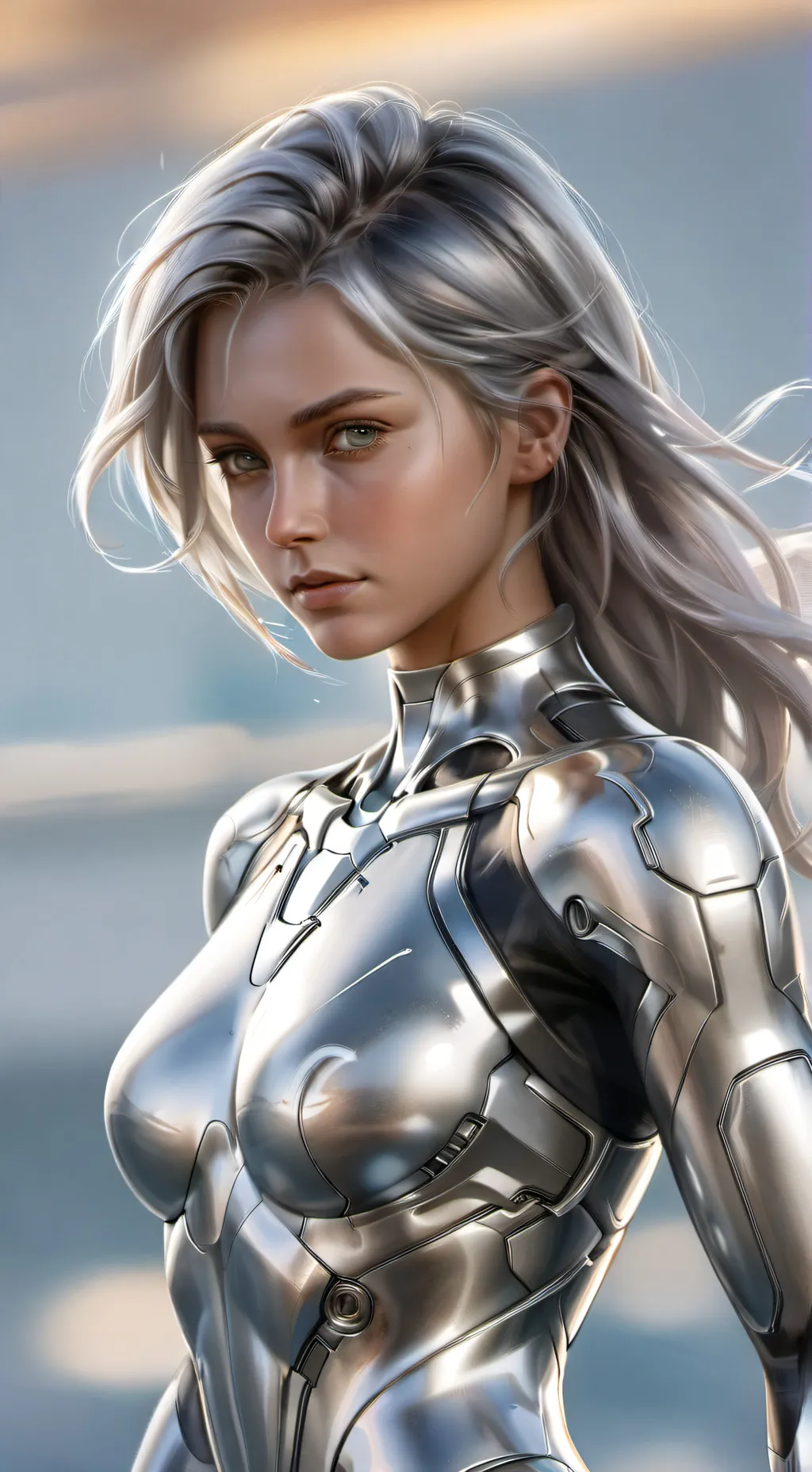 ai character: leah the iron girl background