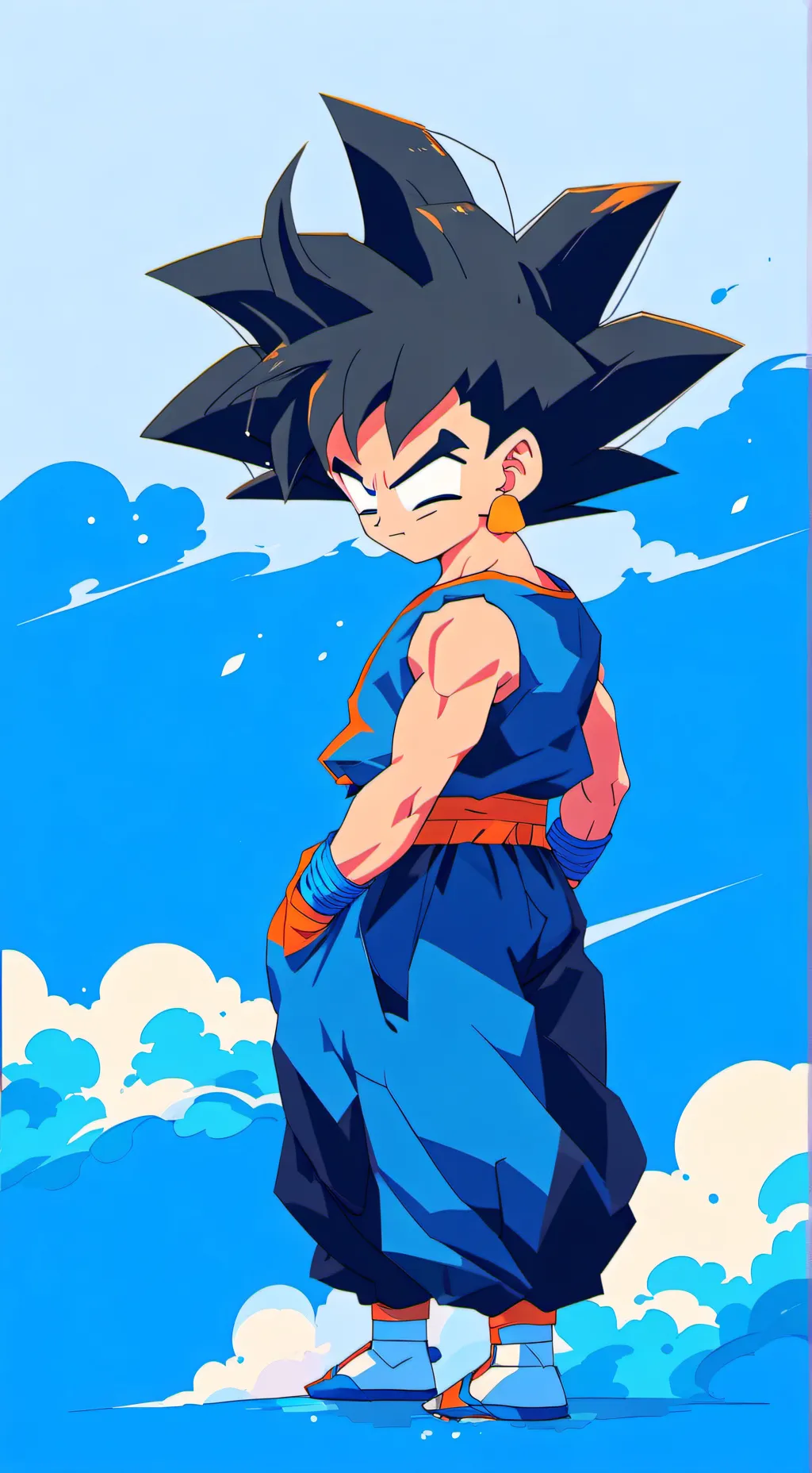 ai character: goku background