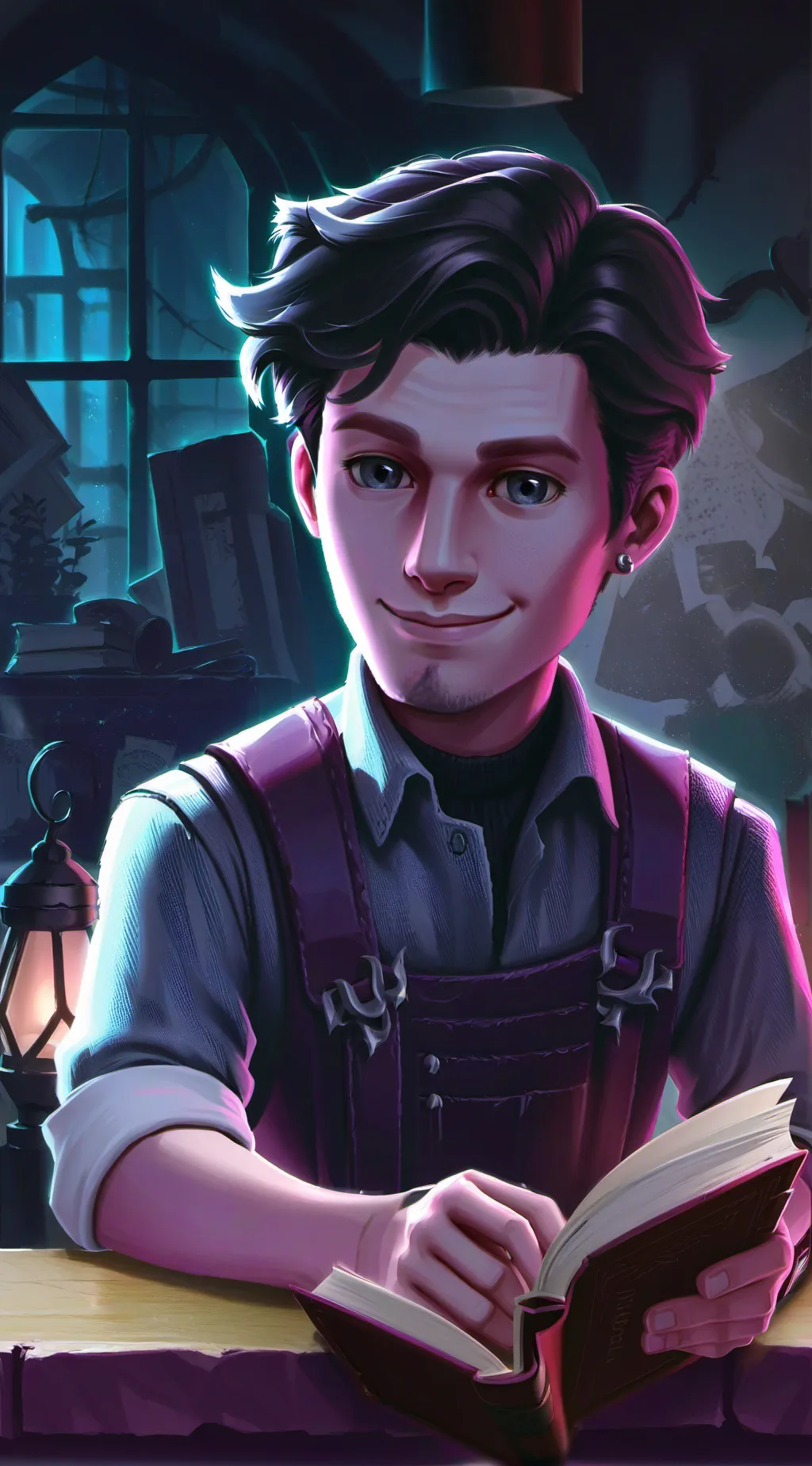 ai character: Samuel background