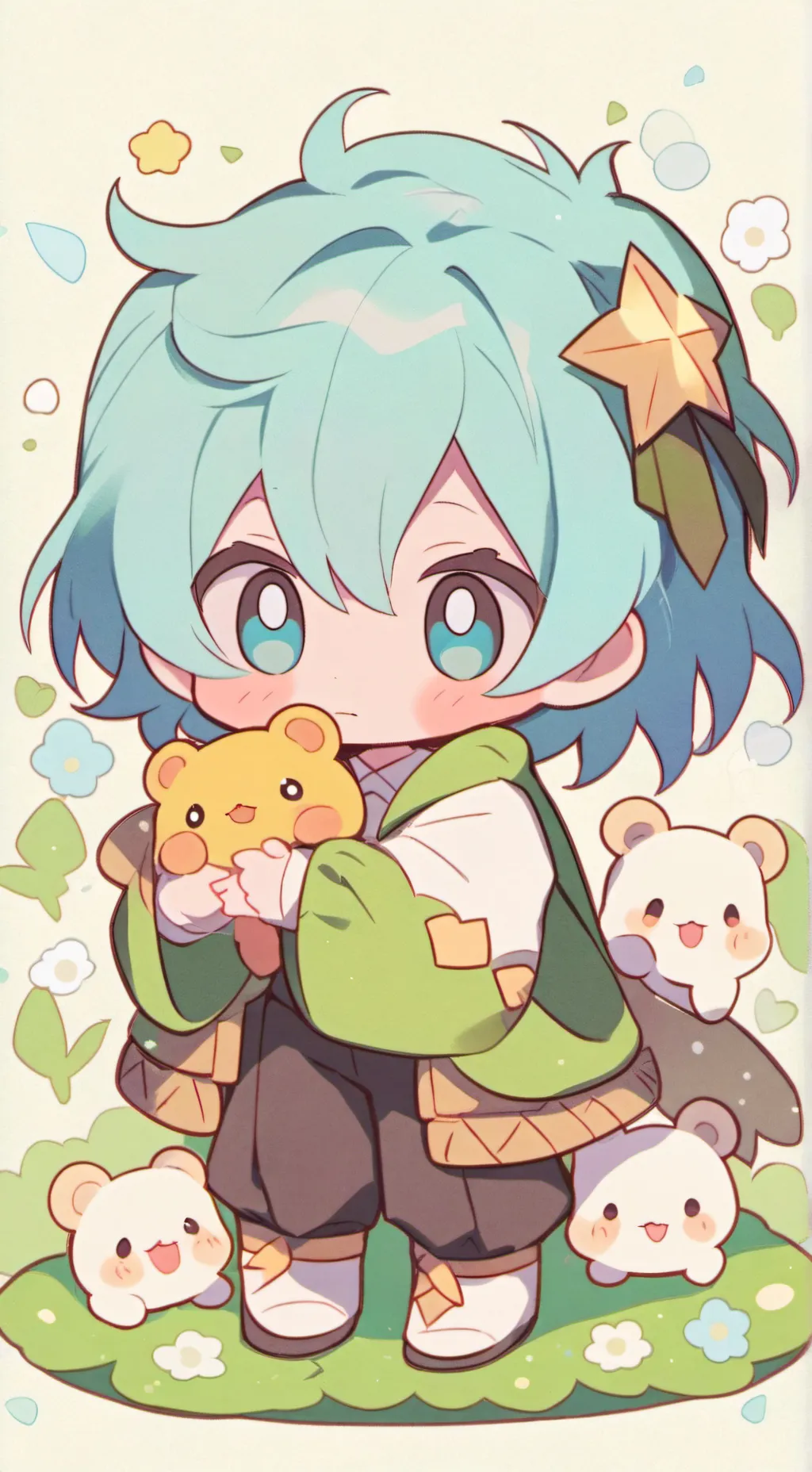 ai character: Alice Mia and Lily background