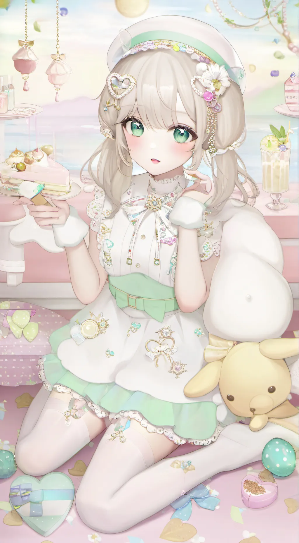 ai character: lila background