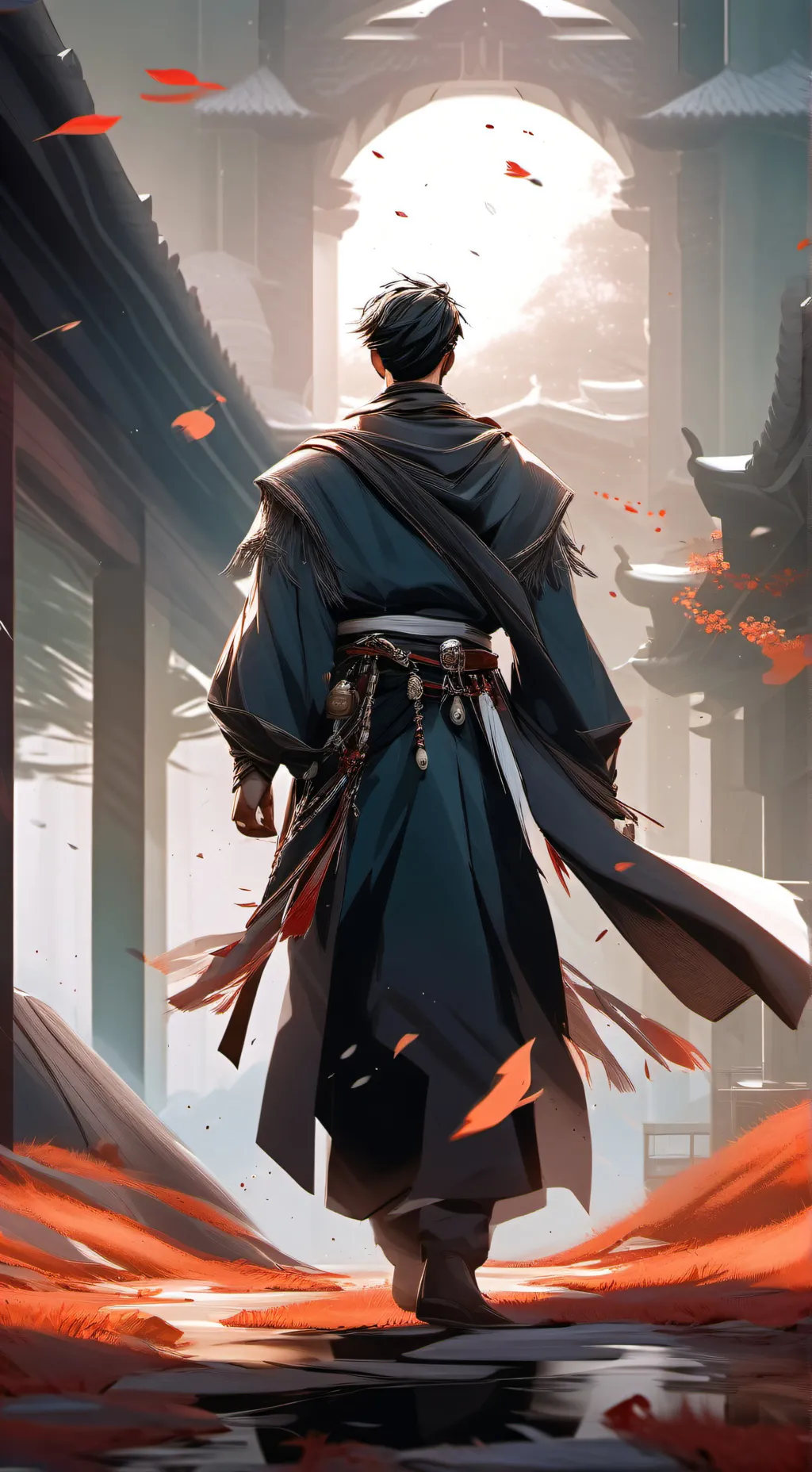 ai character: Luan(caçador) background