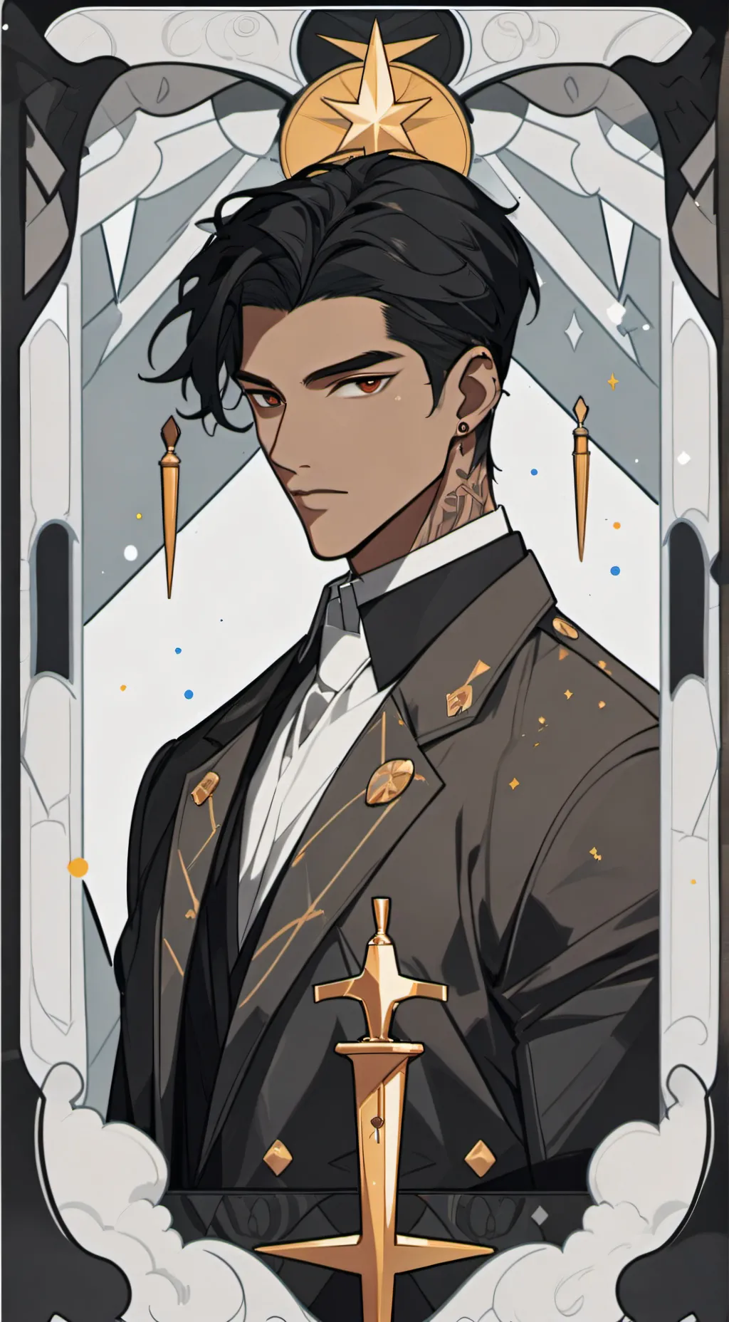 ai character: ꨄZanderꨄ background