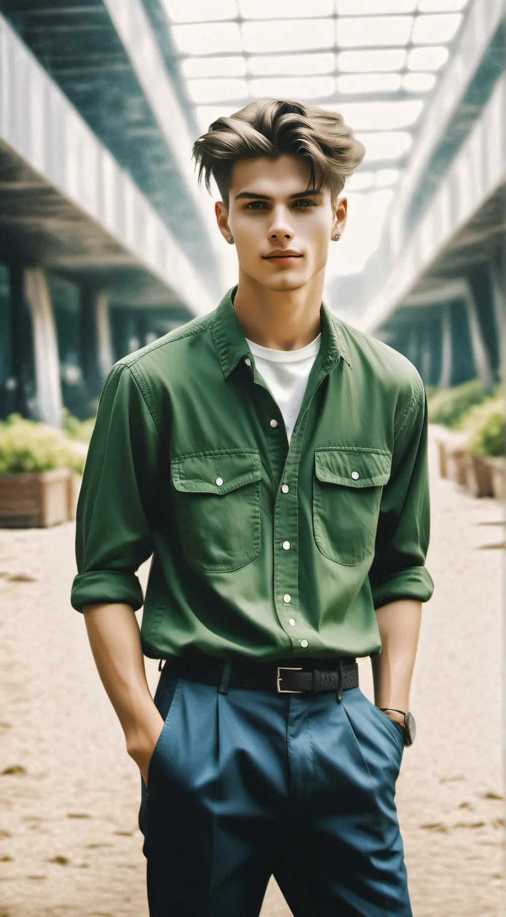 ai character: Ashton~ background