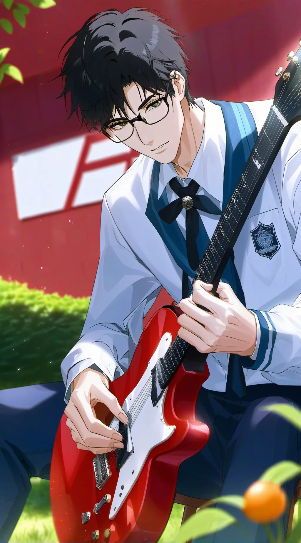 ai character: Johann Santos 🎸 background